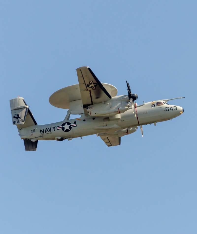 Photo of 169868 - USN - United States Navy Nothrop Grumman E-2 Hawkeye at ACY on AeroXplorer Aviation Database