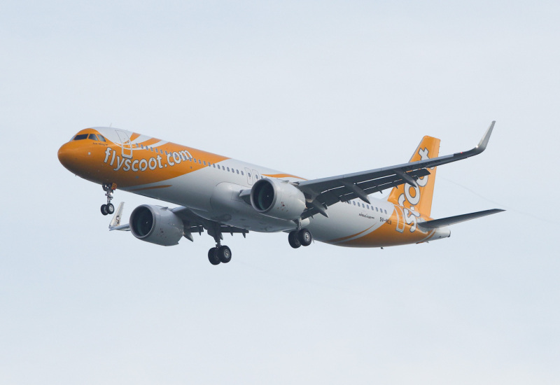 Photo of 9V-NCB - Scoot  Airbus A321NEO at SIN on AeroXplorer Aviation Database