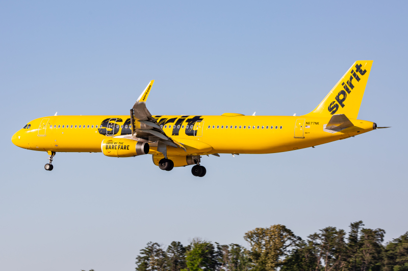 Photo of N677NK - Spirit Airlines Airbus A321-231 at BWI on AeroXplorer Aviation Database