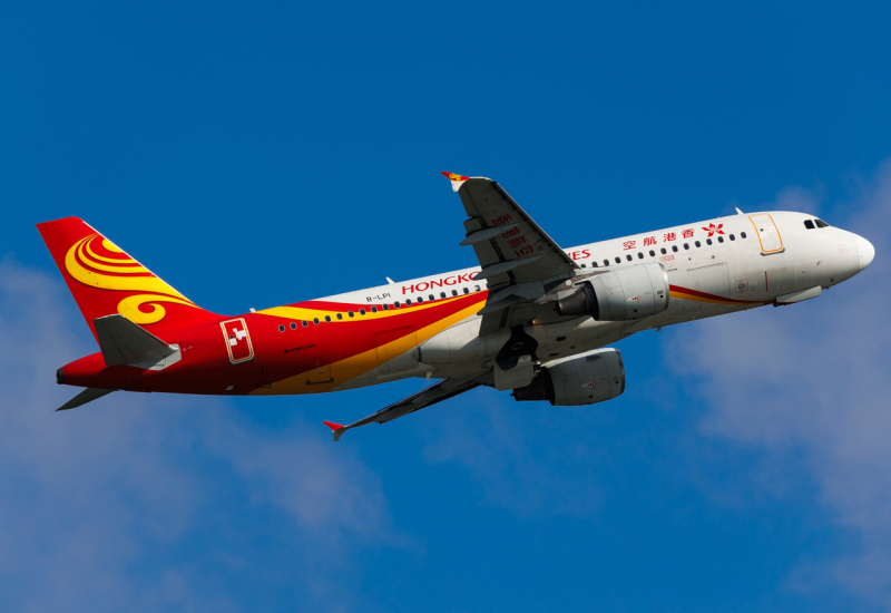 Photo of B-LPI - Hong Kong Airlines Airbus A320 at HKG on AeroXplorer Aviation Database