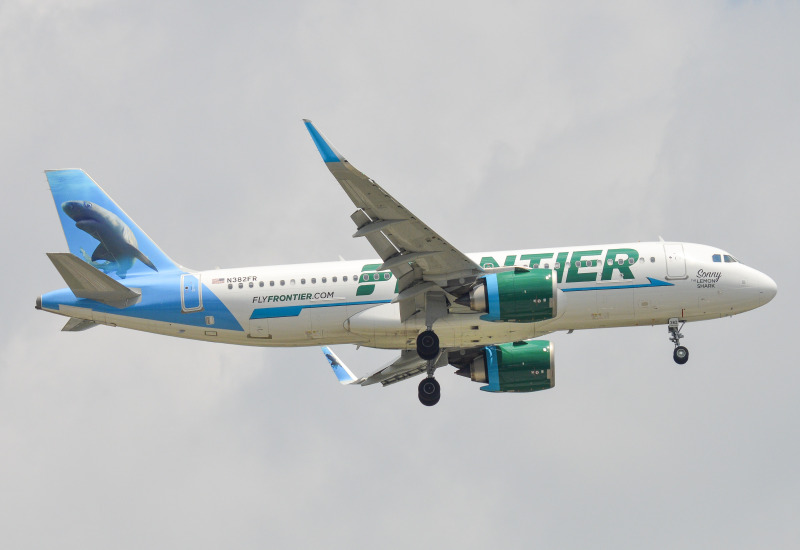 Photo of N382FR - Frontier Airlines Airbus A320NEO at BWI on AeroXplorer Aviation Database