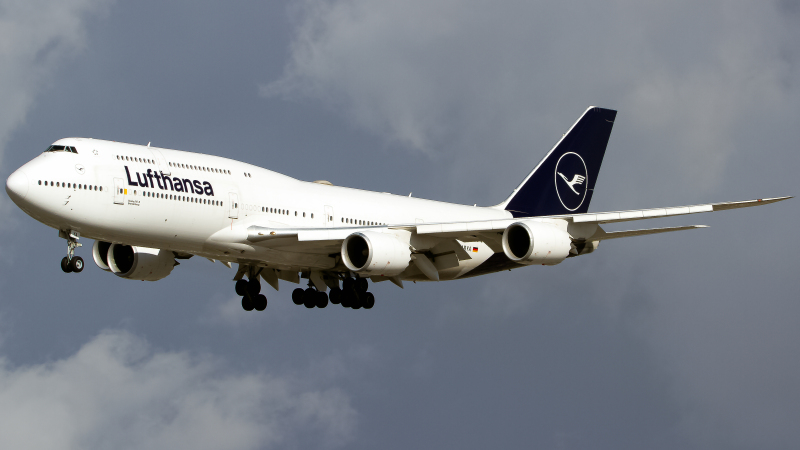 Photo of D-ABYA - Lufthansa Boeing 747-8 at LAX on AeroXplorer Aviation Database