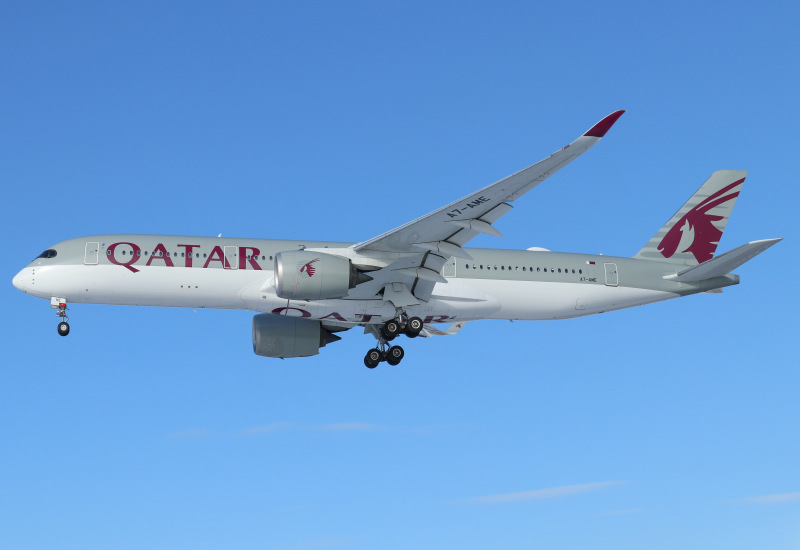 Photo of A7-AME - Qatar Airways Airbus A350-900 at PHL on AeroXplorer Aviation Database