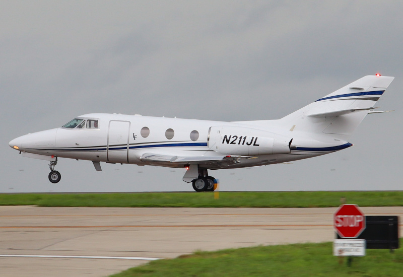 Photo of N211JL - PRIVATE Dassault Falcon 10 at LEX on AeroXplorer Aviation Database