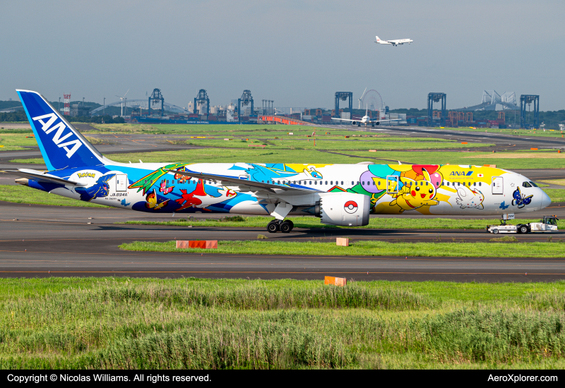 Photo of JA894A - All Nippon Airways Boeing 787-9 at HND on AeroXplorer Aviation Database