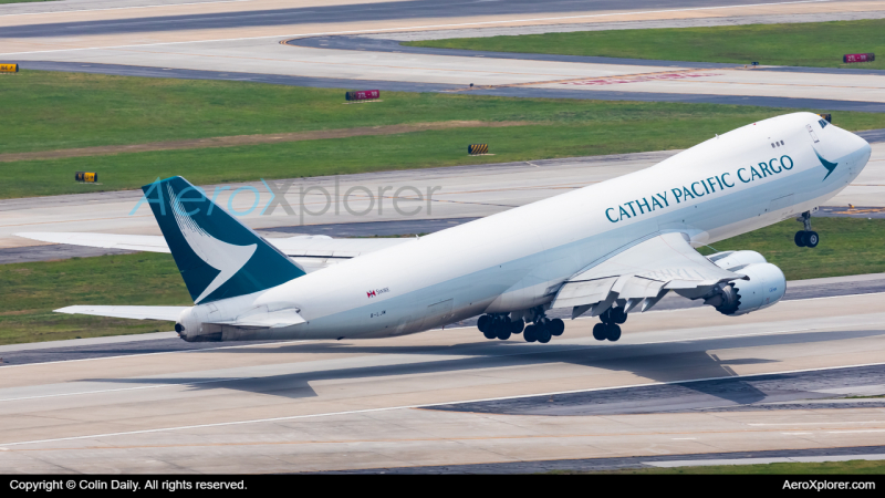 Photo of B-LJM - Cathay Pacific Cargo Boeing 747-8F at ATL on AeroXplorer Aviation Database