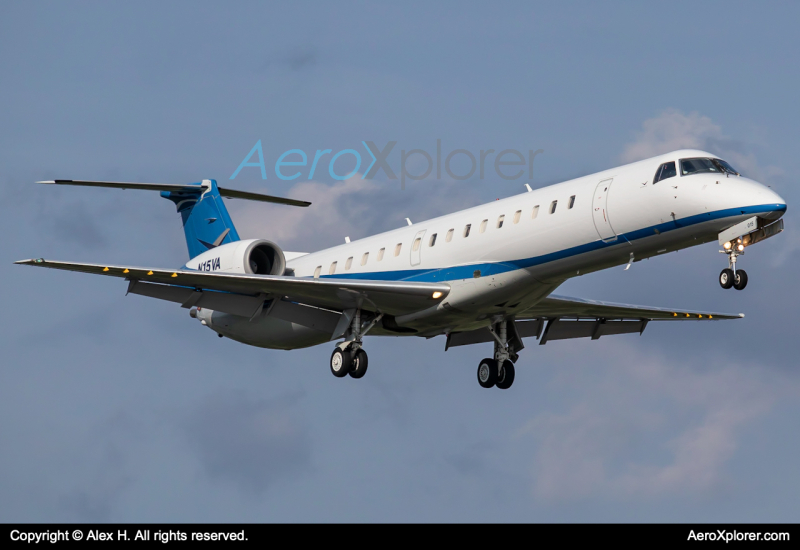 Photo of N15VA - Victory Air Embraer ERJ145 at MHT on AeroXplorer Aviation Database