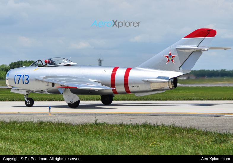 Photo of N1713P - PRIVATE Mikoyan-Gurevich MiG-17 at DOV on AeroXplorer Aviation Database