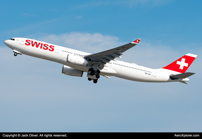 Photo of HB-JHL - Swiss International Air Lines Airbus A330-300 at JFK on AeroXplorer Aviation Database
