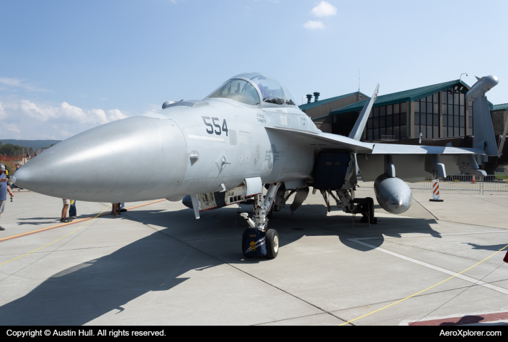 Photo of 168902 - USN - United States Navy Boeing EA-18G Growler at LBE on AeroXplorer Aviation Database