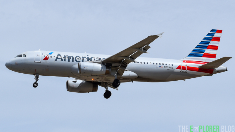 Photo of N659AW - American Airlines Airbus A320 at PDX on AeroXplorer Aviation Database