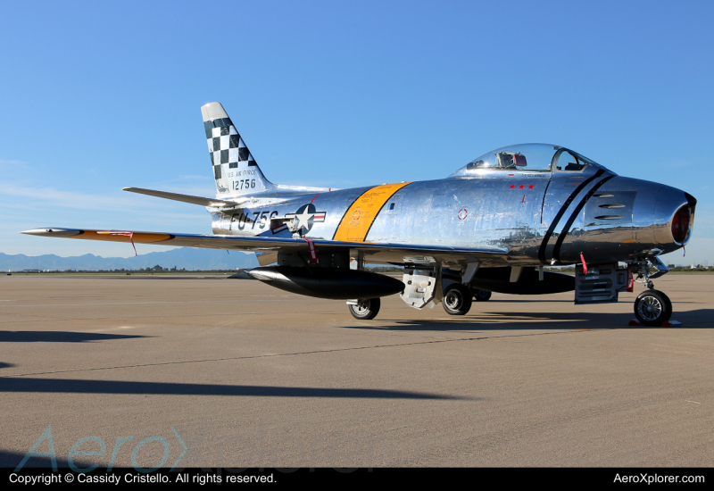Photo of N1FT - PRIVATE North American F-86 Sabre at DMA on AeroXplorer Aviation Database