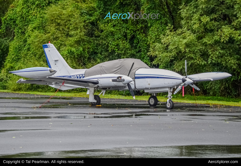 Photo of N87220 - PRIVATE Cessna 310 at GAI on AeroXplorer Aviation Database
