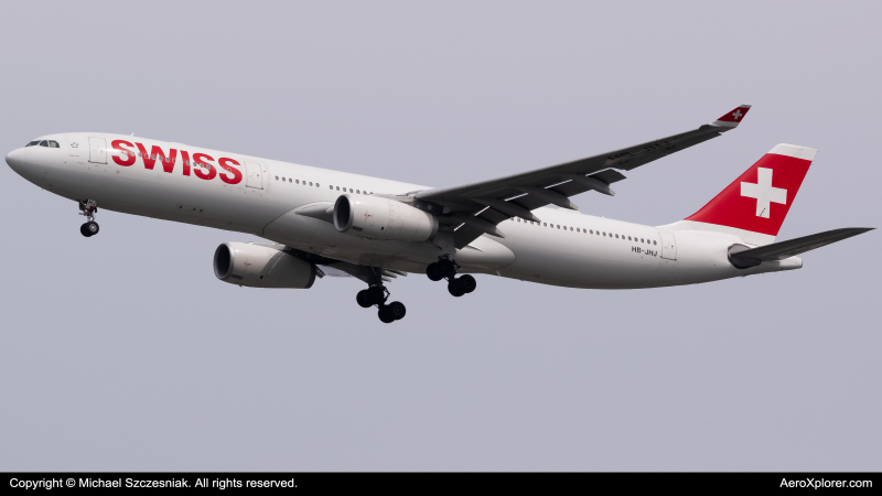 Photo of HB-JHJ - Swiss International Air Lines Airbus A330-300 at JFK on AeroXplorer Aviation Database