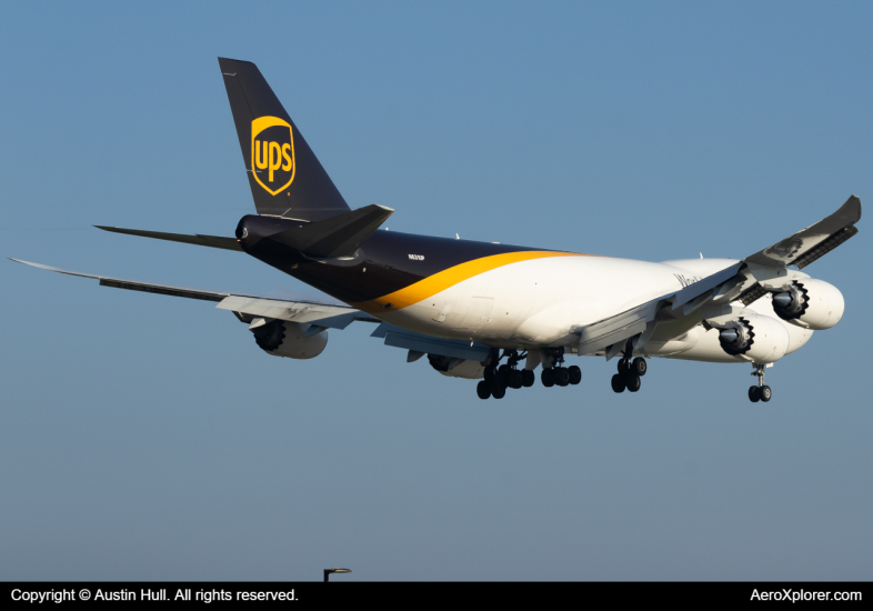 Photo of N631UP - United Parcel Service Boeing 747-8F at SDF on AeroXplorer Aviation Database