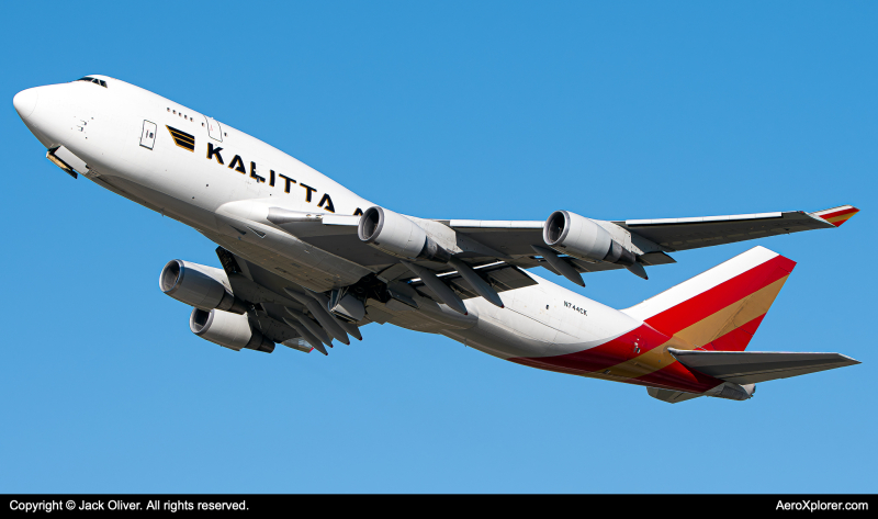 Photo of N744CK - Kalitta Air Boeing 747-400BCF at CVG on AeroXplorer Aviation Database