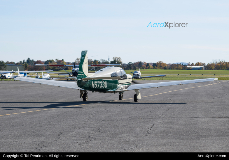 Photo of N6733U - PRIVATE Mooney M20 at FDK on AeroXplorer Aviation Database