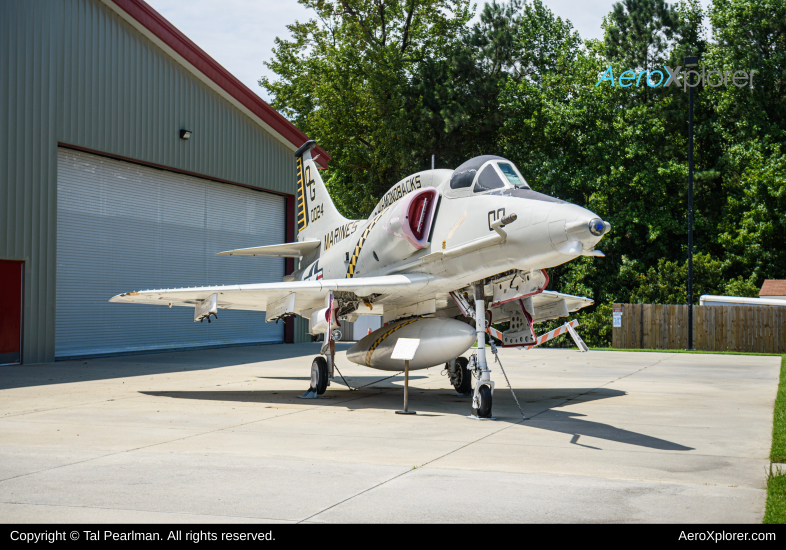 Photo of 160024 - USMC - United States Marine Corp Douglas A-4 Skyhawk at NKT on AeroXplorer Aviation Database