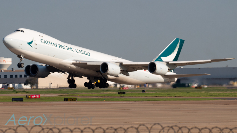 Photo of B-LJM - Cathay Pacific Cargo Boeing 747-8F at DFW on AeroXplorer Aviation Database