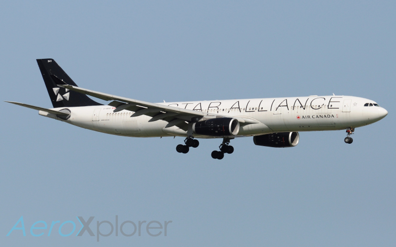 Photo of C-GEGI - Air Canada Airbus A330-300 at AMS on AeroXplorer Aviation Database
