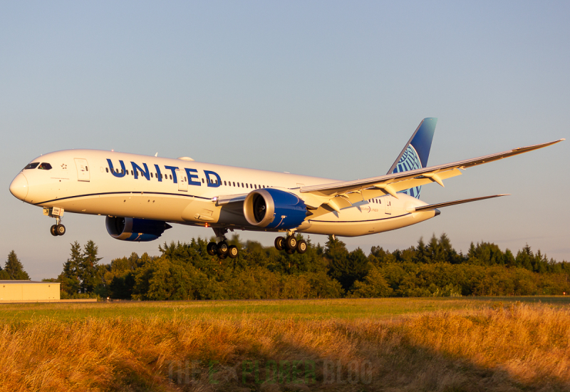 Photo of N29981 - United Airlines Boeing 787-9 at PAE on AeroXplorer Aviation Database