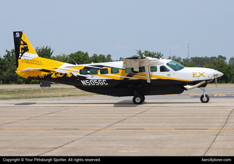 Photo of N505GC - Private  Cessna 208 Grand Caravan at AGC on AeroXplorer Aviation Database