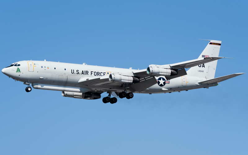 Photo of 96-0042 - USAF - United States Air Force Boeing E-8C JSTARS at SAV on AeroXplorer Aviation Database