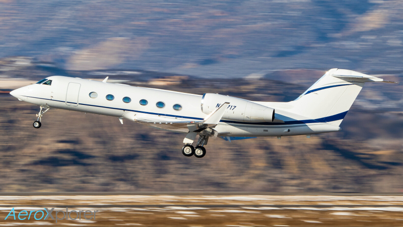 Photo of N14717 - PRIVATE Gulfstream IV at RIL on AeroXplorer Aviation Database