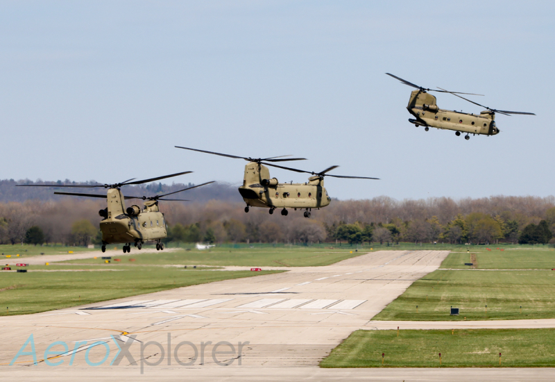 Photo of 15-08193 - US Army  Boeing CH-47 Chinook at LUK on AeroXplorer Aviation Database
