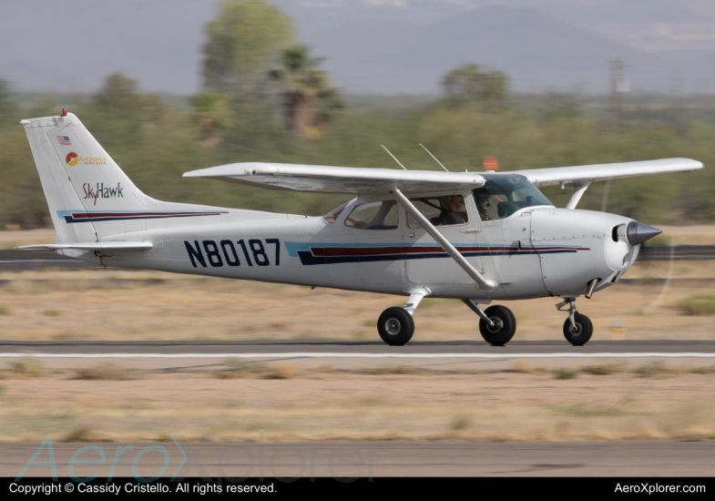 Photo of N80187 - Arizona Aero-Tech Cessna 172 at RYN on AeroXplorer Aviation Database