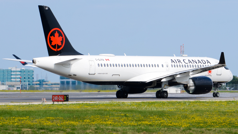 Photo of C-GJYA - Air Canada Airbus A220-300 at YYZ on AeroXplorer Aviation Database