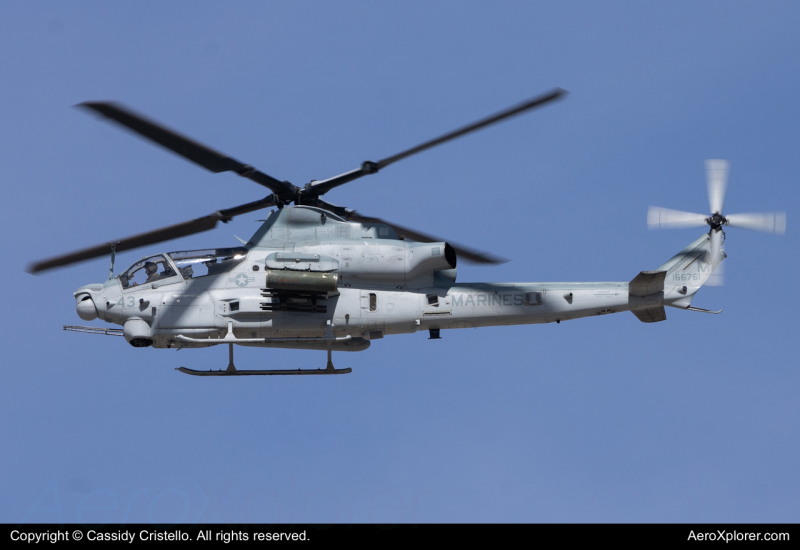 Photo of 166761 - USMC - United States Marine Corp Bell AH-1Z Viper at YUM on AeroXplorer Aviation Database