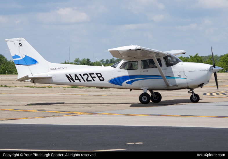 Photo of N412FB - Pittsburgh Flight Training Cessna 172 at AGC on AeroXplorer Aviation Database