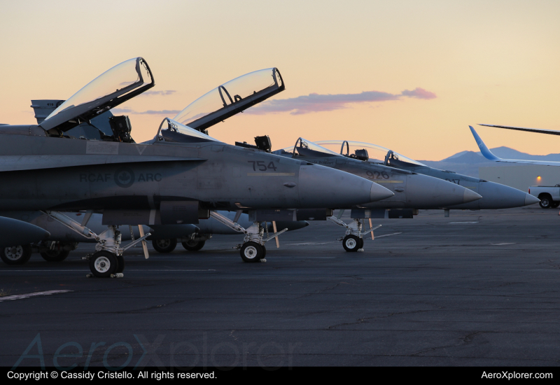 Photo of 188794 - Royal Canadian Air Force McDonnell Douglas CF-188 Hornet  at TUS on AeroXplorer Aviation Database