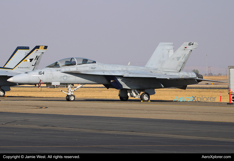 Photo of 165923 - USN - United States Navy Boeing F/A-18E/F Super Hornet at MHR on AeroXplorer Aviation Database