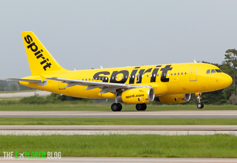 Photo of N533NK - Spirit Airlines Airbus A319 at MCO on AeroXplorer Aviation Database