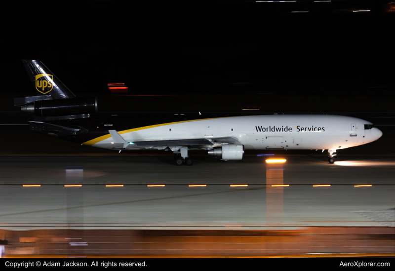 Photo of N293UP - United Parcel Service McDonnell Douglas MD-11F at BWI on AeroXplorer Aviation Database