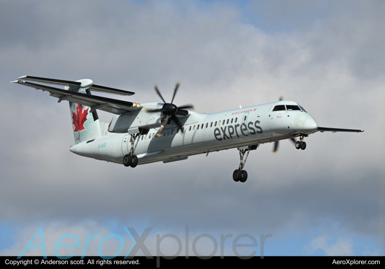 Photo of C-GGOI - Air Canada Express De Havilland Dash-8 Q400 at YYZ on AeroXplorer Aviation Database