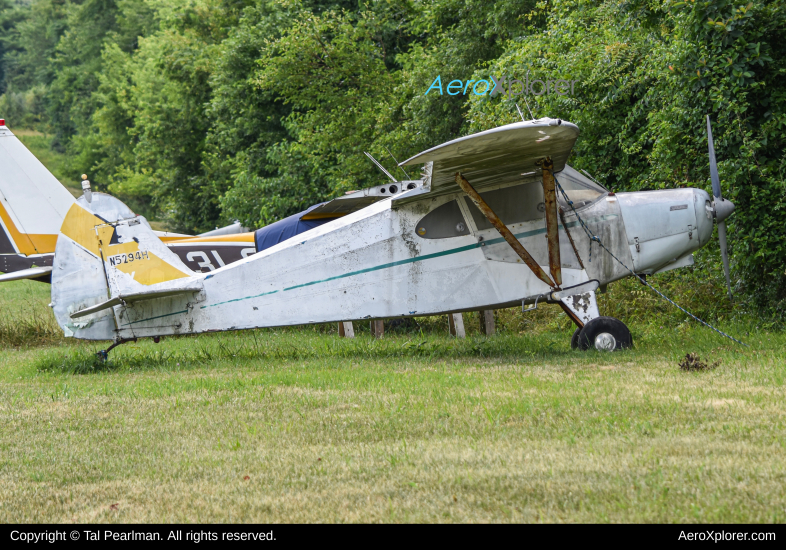 Photo of N5294H - PRIVATE Piper PA-16 at W50 on AeroXplorer Aviation Database