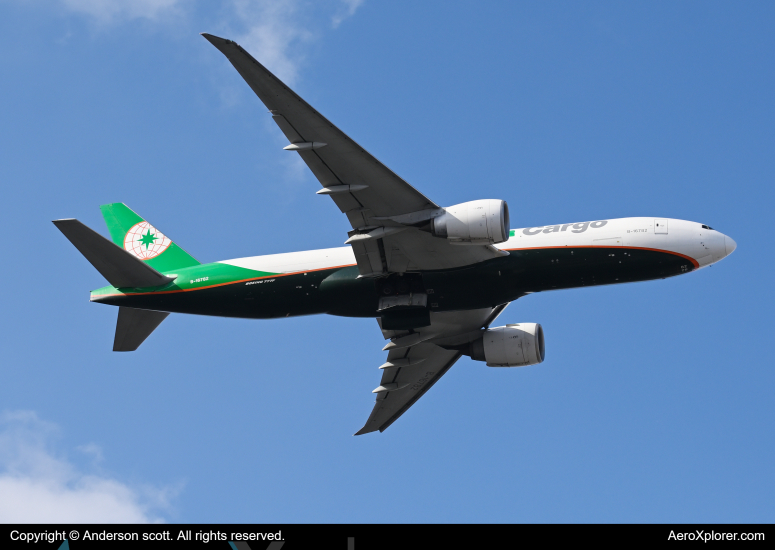 Photo of B-16782 - EVA Air Cargo Boeing 777-F at YYZ on AeroXplorer Aviation Database