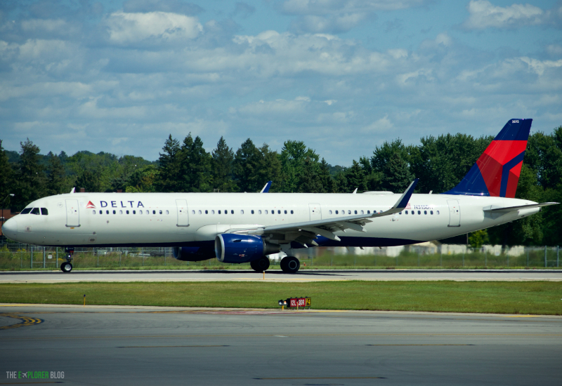 Photo of N315DN - Delta Airlines Airbus A321-200 at MSP on AeroXplorer Aviation Database