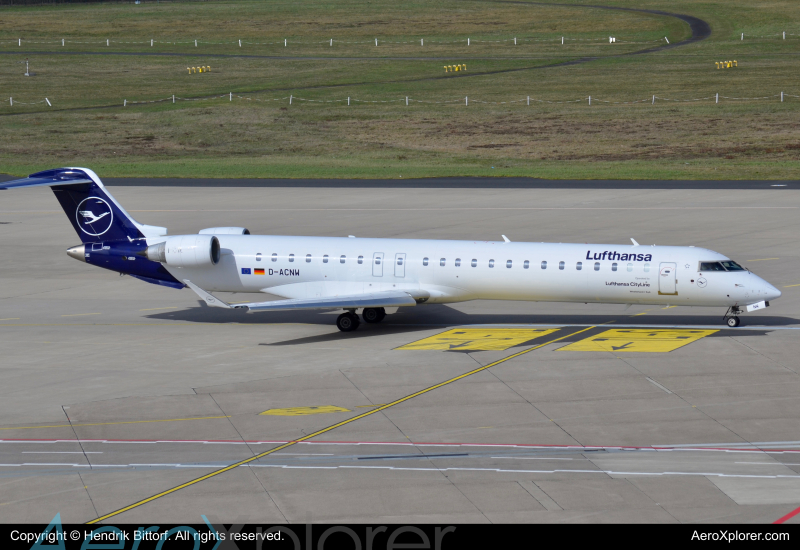 Photo of D-ACNW - Lufthansa CityLine Mitsubishi CRJ-900 at CGN on AeroXplorer Aviation Database