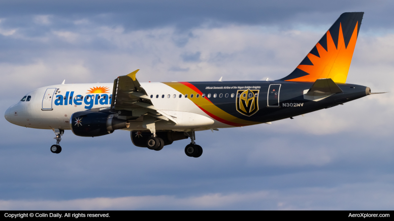 Photo of N302NV - Allegiant Airlines Airbus A320 at SFB on AeroXplorer Aviation Database