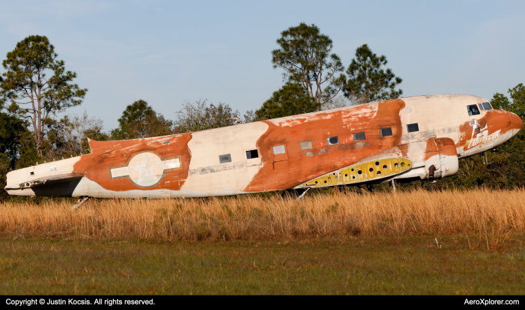 Photo of N408D - PRIVATE Douglas DC-3 at F13 on AeroXplorer Aviation Database