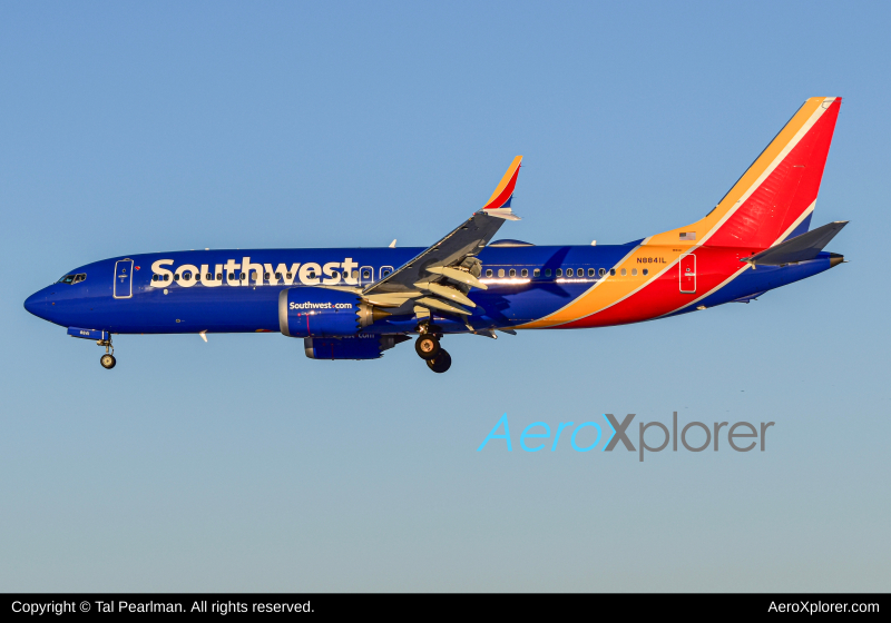 Photo of N8841L - Southwest Airlines Boeing 737 MAX 8 at BWI on AeroXplorer Aviation Database