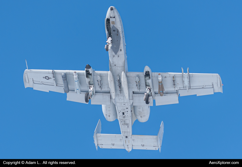 Photo of 80-0164 - USAF - United States Air Force Fairchild A-10 Thunderbolt at BZN on AeroXplorer Aviation Database