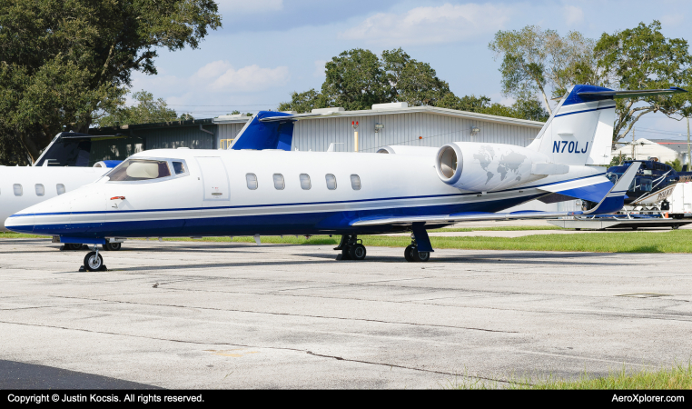 Photo of N70LJ - Jet ICU Air Ambulance Learjet 70 at TPA on AeroXplorer Aviation Database