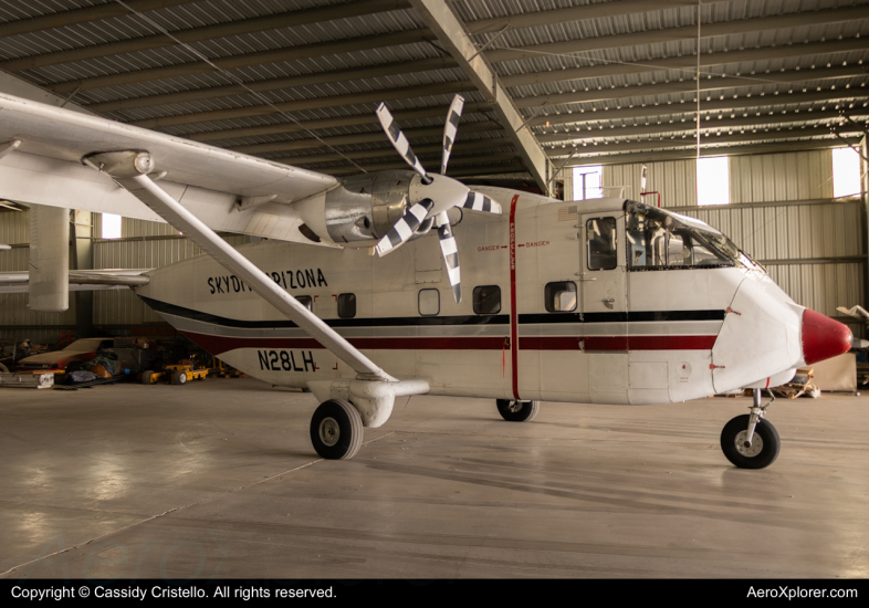 Photo of N28LH - Skydive Arizona Shorts SC-7 Skyvan at E60 on AeroXplorer Aviation Database