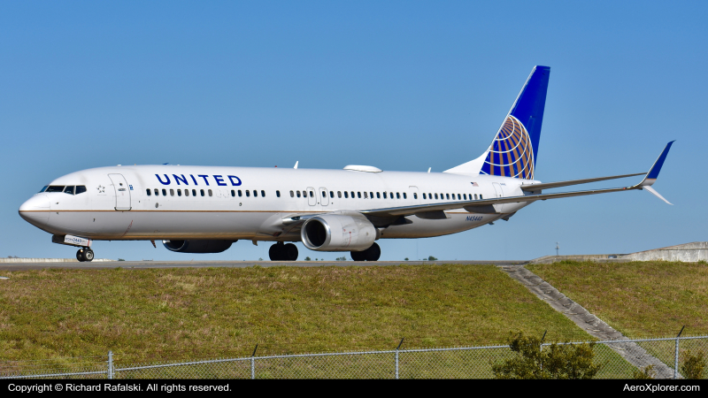 Photo of N45440 - United Airlines Boeing 737-900ER at MCO on AeroXplorer Aviation Database
