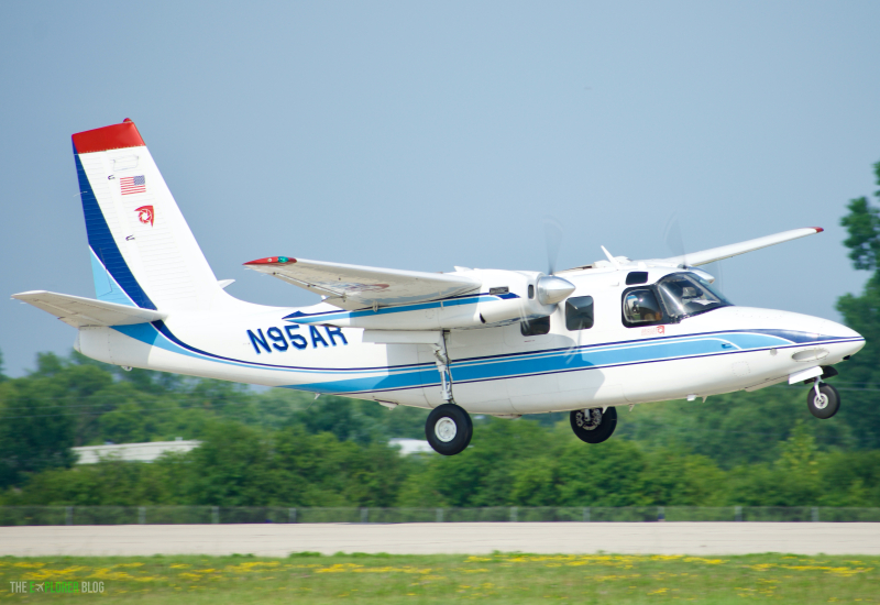 Photo of N95AR - PRIVATE Aero Commander 500-A at OSH on AeroXplorer Aviation Database